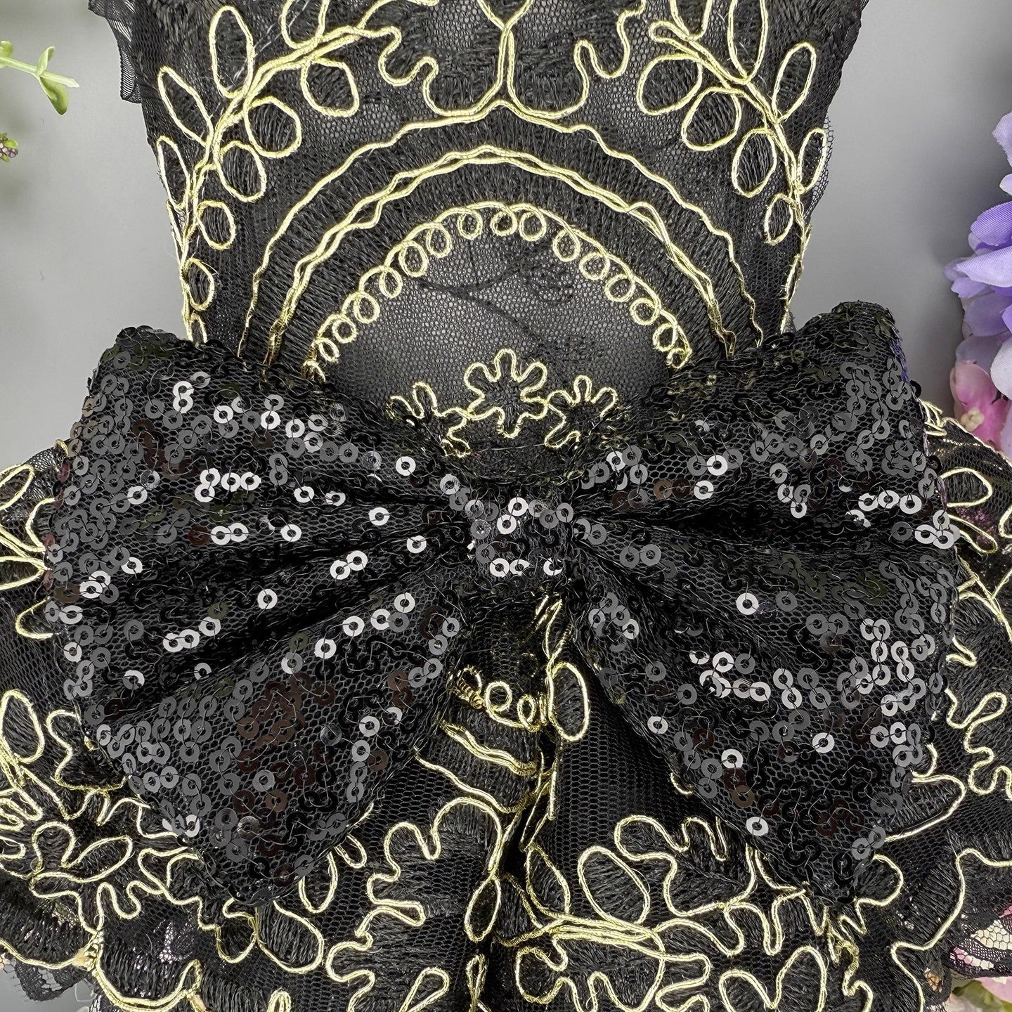 Handmade Princess Puppy Outfit Lace Tutu - Image 5