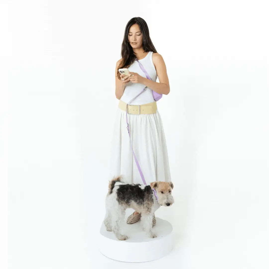 Hands-Free Dog Walking Bag with 4ft Leash - Image 15