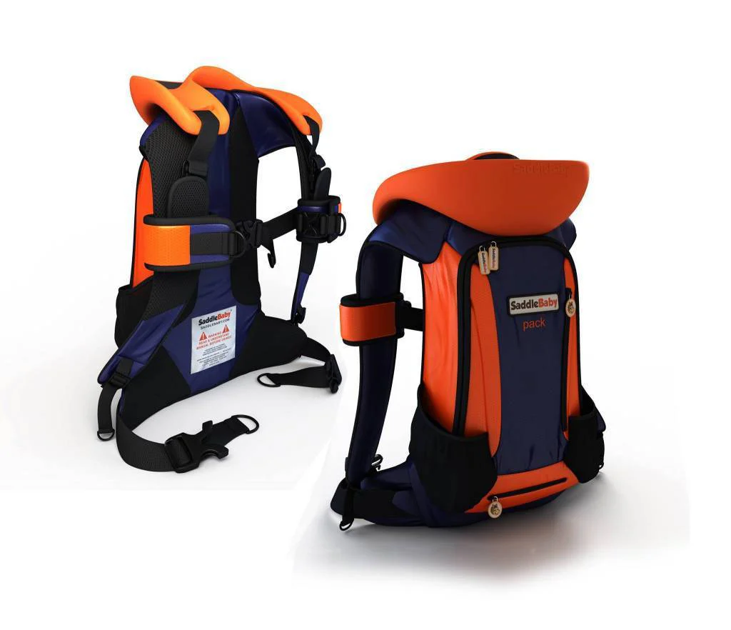 Hands-Free Shoulder Carrier with Ankle Straps and Cushioned Hip Seat Nylon Child Strap Rider travel back frame infant saddle - Image 7