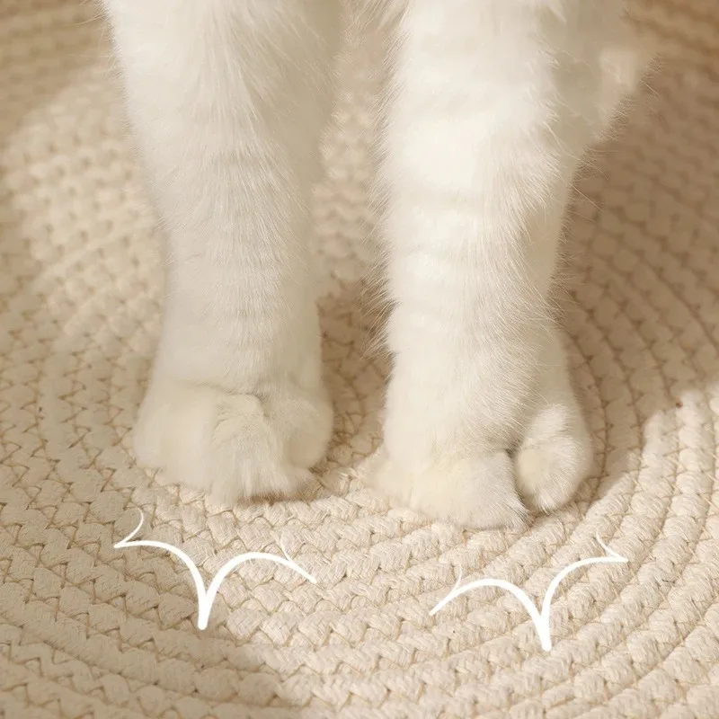 Handwoven Rattan Cat Bed – Cozy, Scratch-Resistant & Washable - Image 5