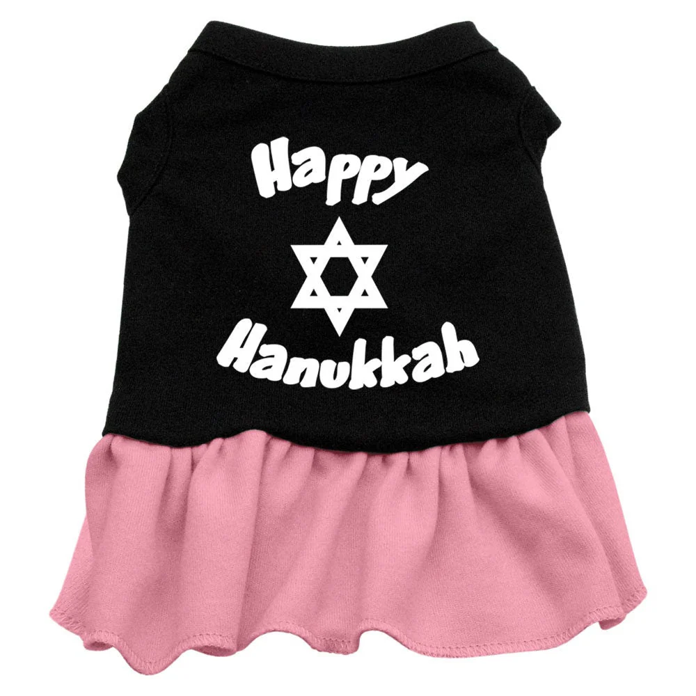 Hanukkah Pet Dress "Happy Hanukkah" - Image 3