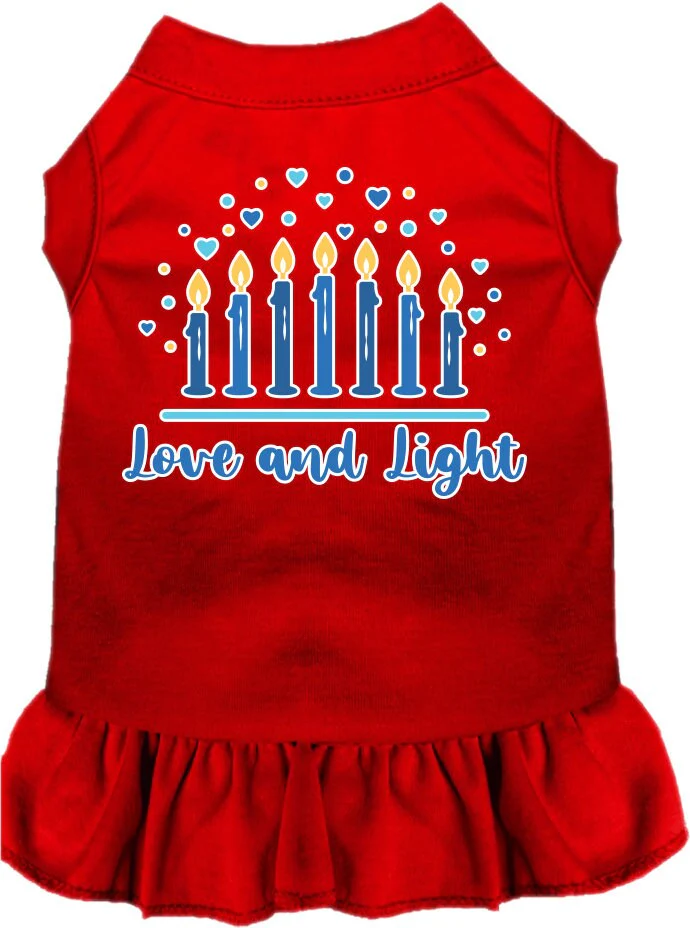 Hanukkah Pet Dress "Love and Light" - Image 10