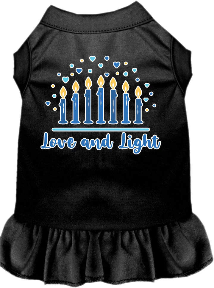 Hanukkah Pet Dress "Love and Light" - Image 4