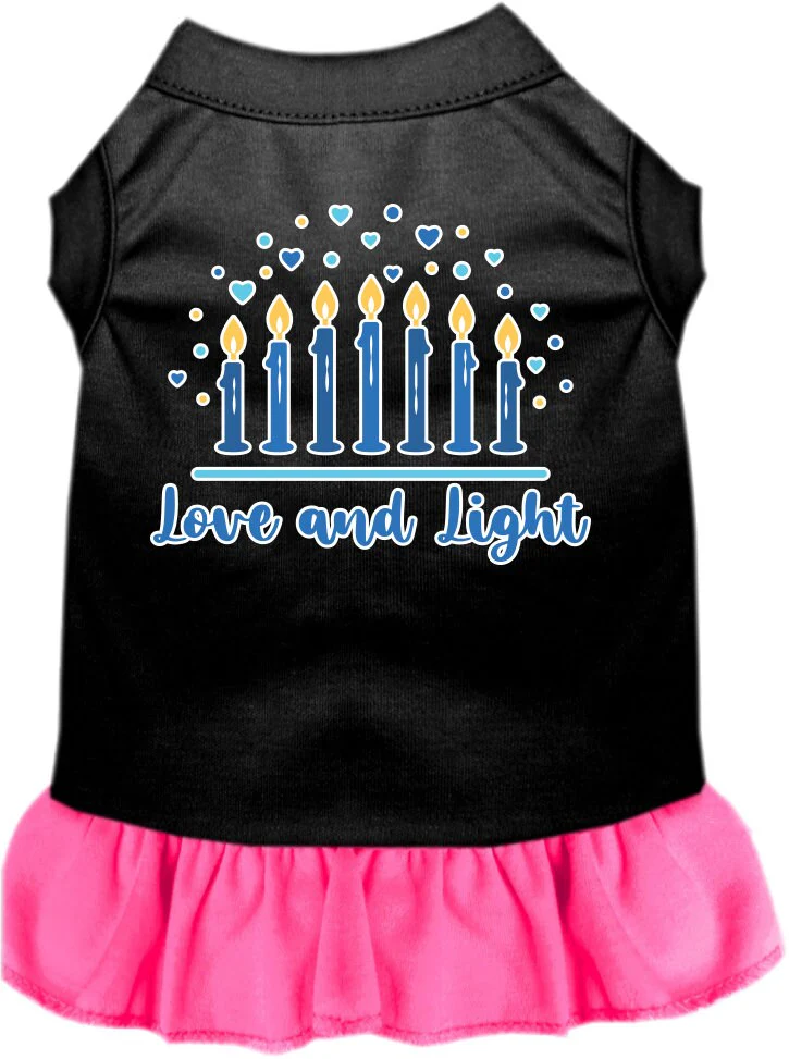 Hanukkah Pet Dress "Love and Light" - Image 5