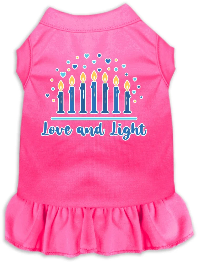 Hanukkah Pet Dress "Love and Light" - Image 8
