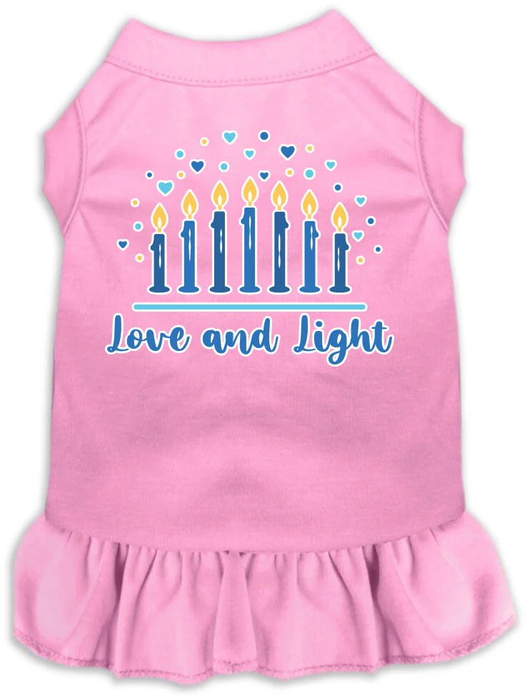 Hanukkah Pet Dress "Love and Light" - Image 9