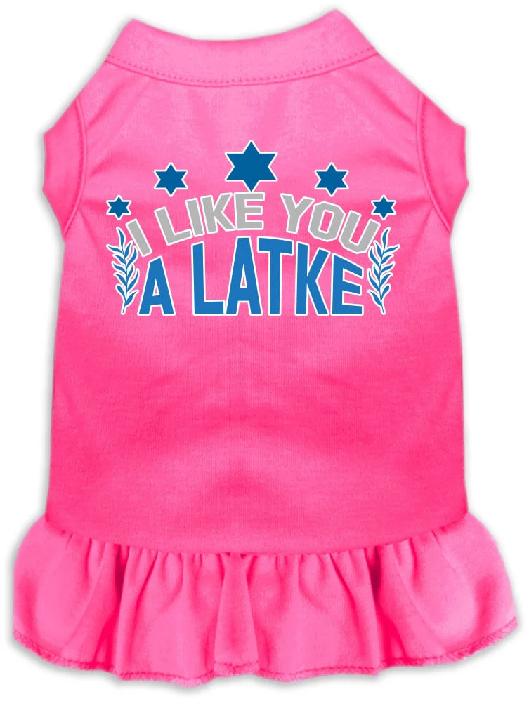 Hanukkah Pet Dress "Oy To The World" - Image 4