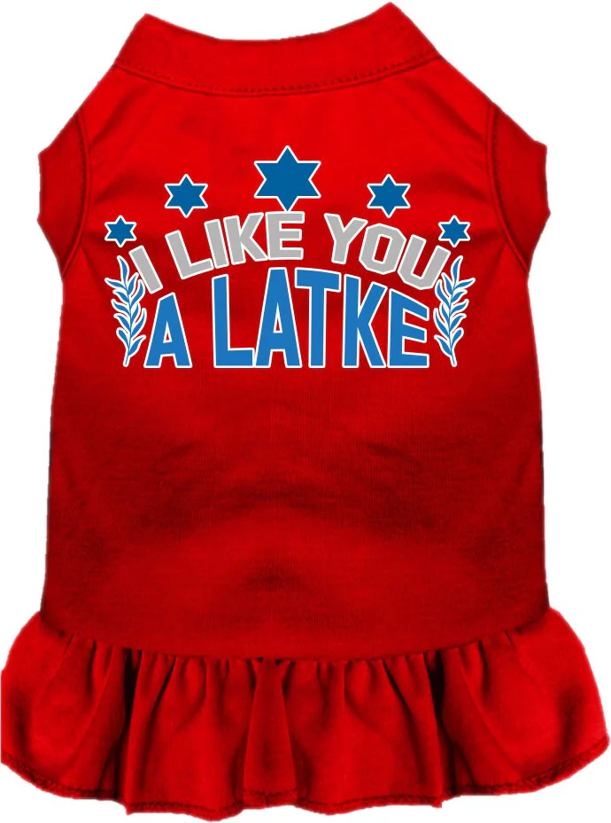 Hanukkah Pet Dress "Oy To The World" - Image 7