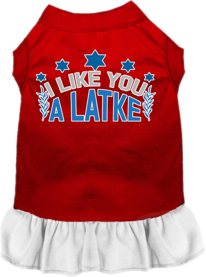 Hanukkah Pet Dress "Oy To The World" - Image 8