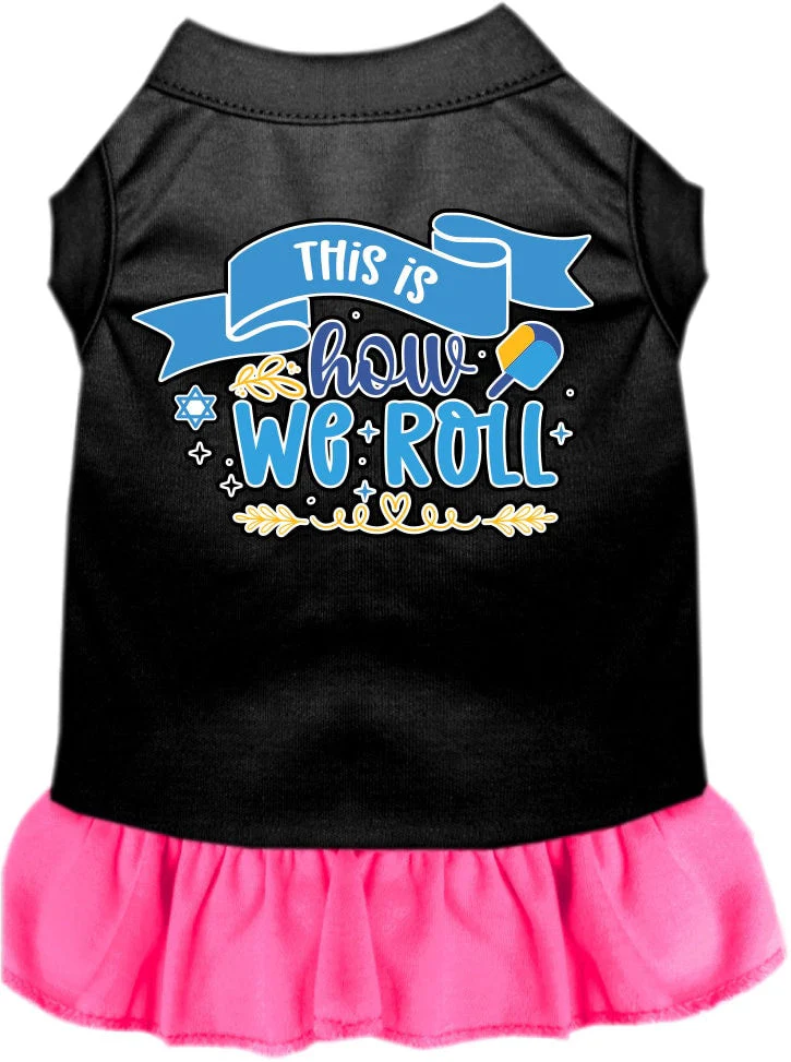 Hanukkah Pet Dress "This Is How We Roll" - Image 5