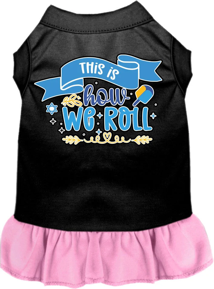 Hanukkah Pet Dress "This Is How We Roll" - Image 6