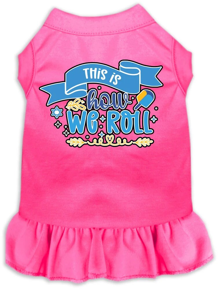 Hanukkah Pet Dress "This Is How We Roll" - Image 7