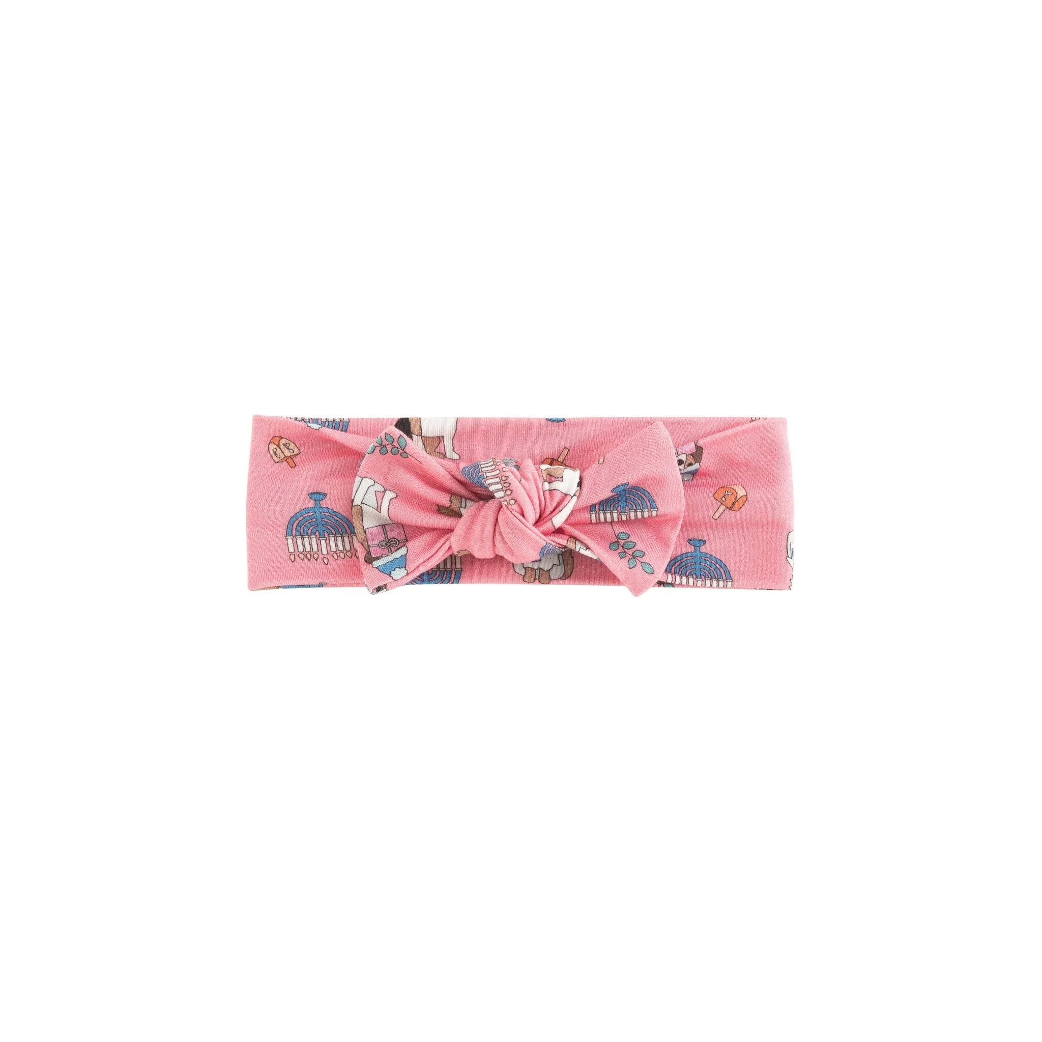 Hanukkah Pets (Bow Headband) - Pink - Image 3