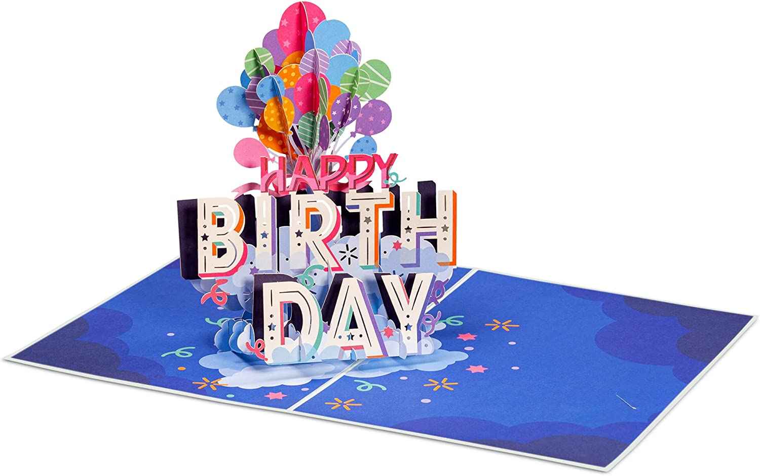 Happy Birthday Balloons Pop Up Card - Image 4
