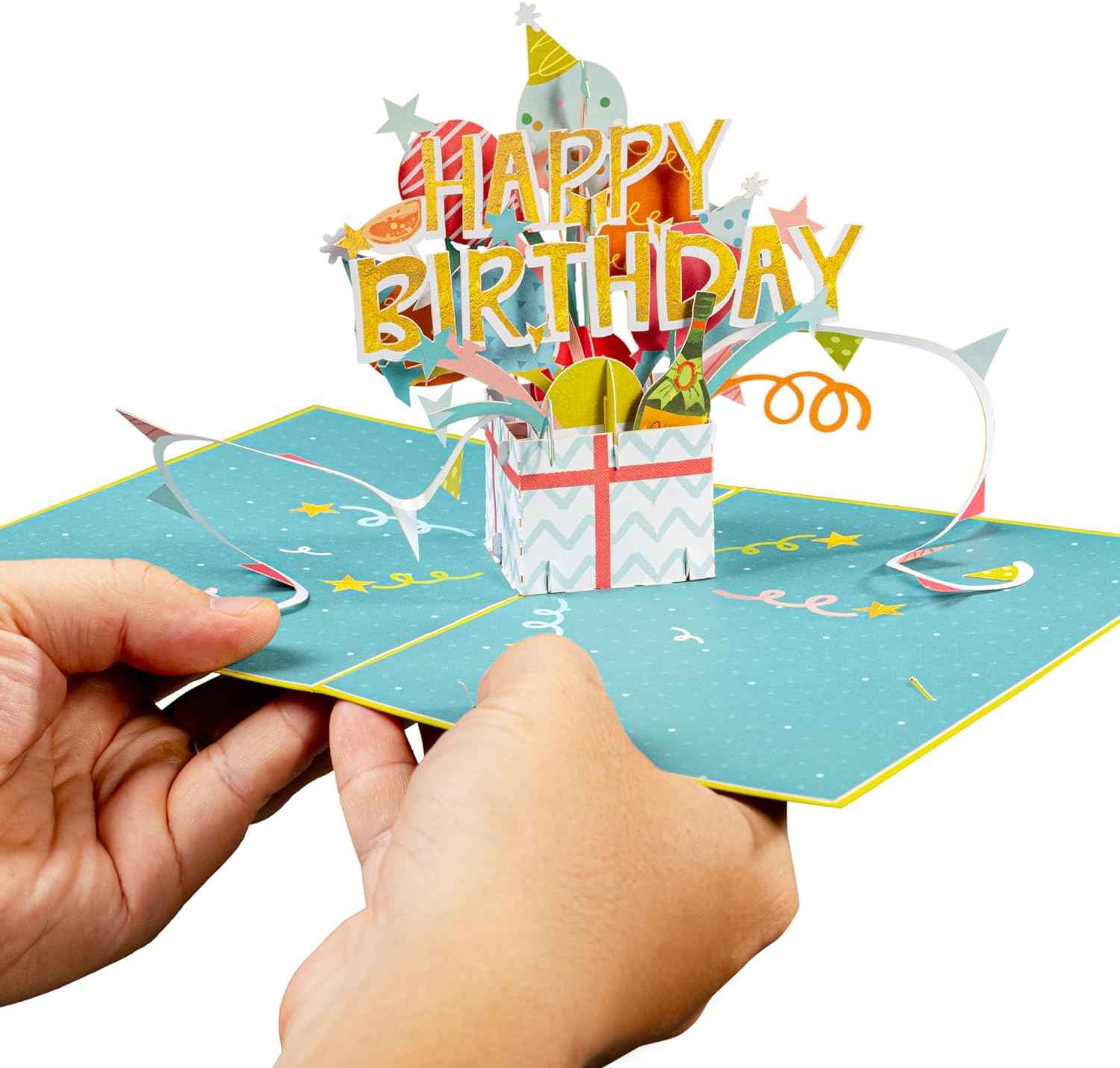 Happy Birthday Box Pop Up Card - Image 3