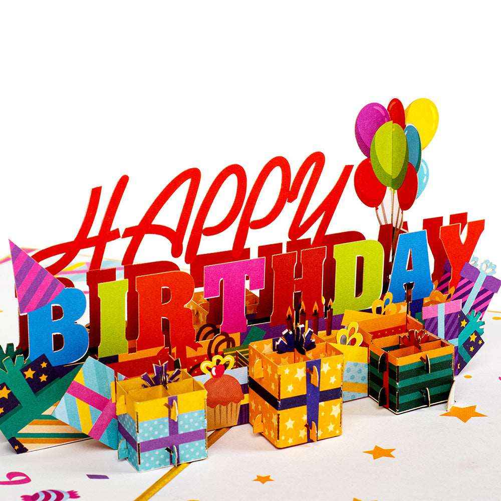Happy Birthday Card - Pop Up Birthday Card - Image 6
