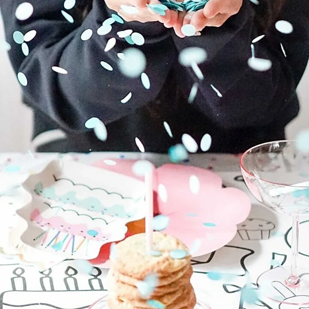 Happy Birthday Coloring Tablecloth - Image 7