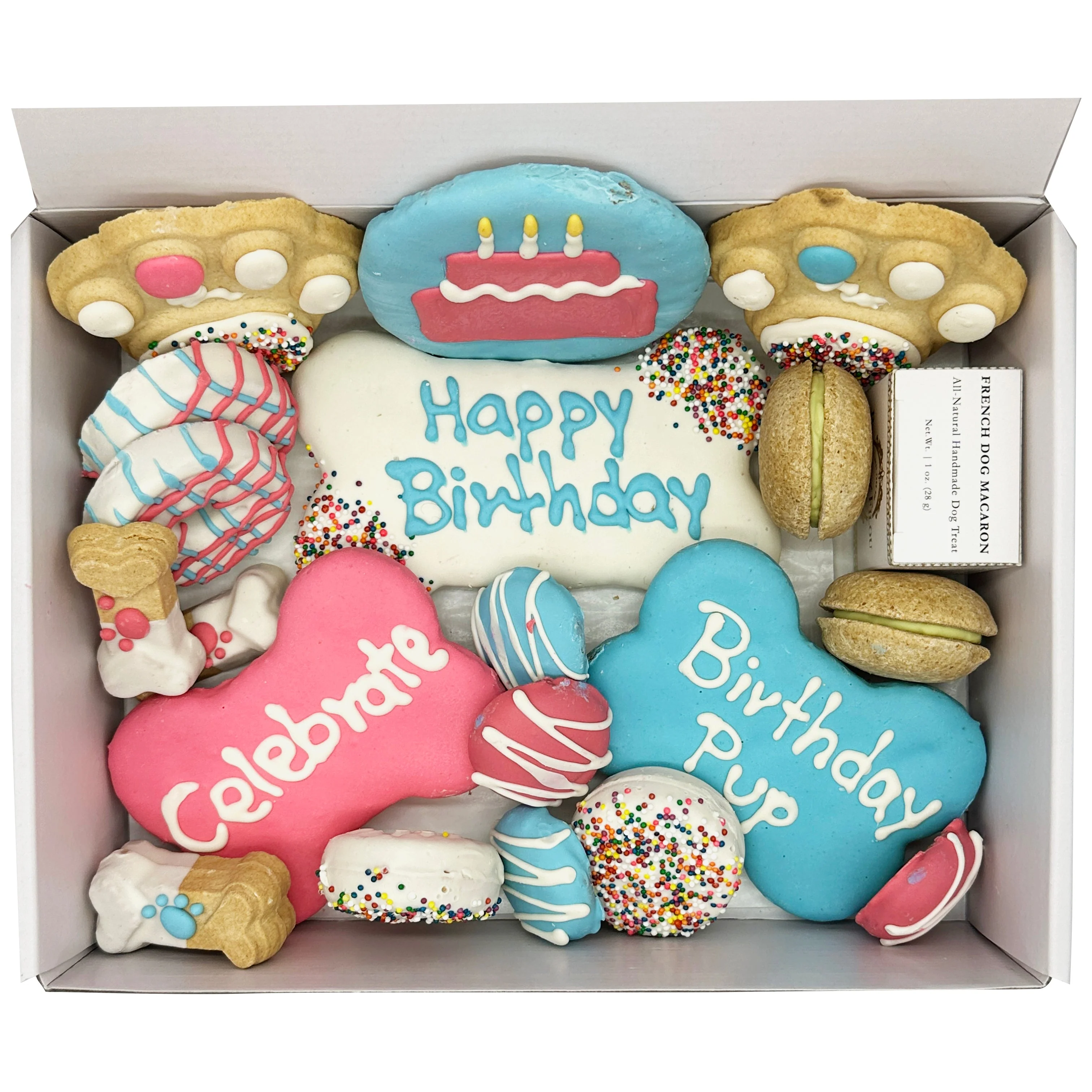 Happy Birthday Dog Treats Gift Box - Image 2