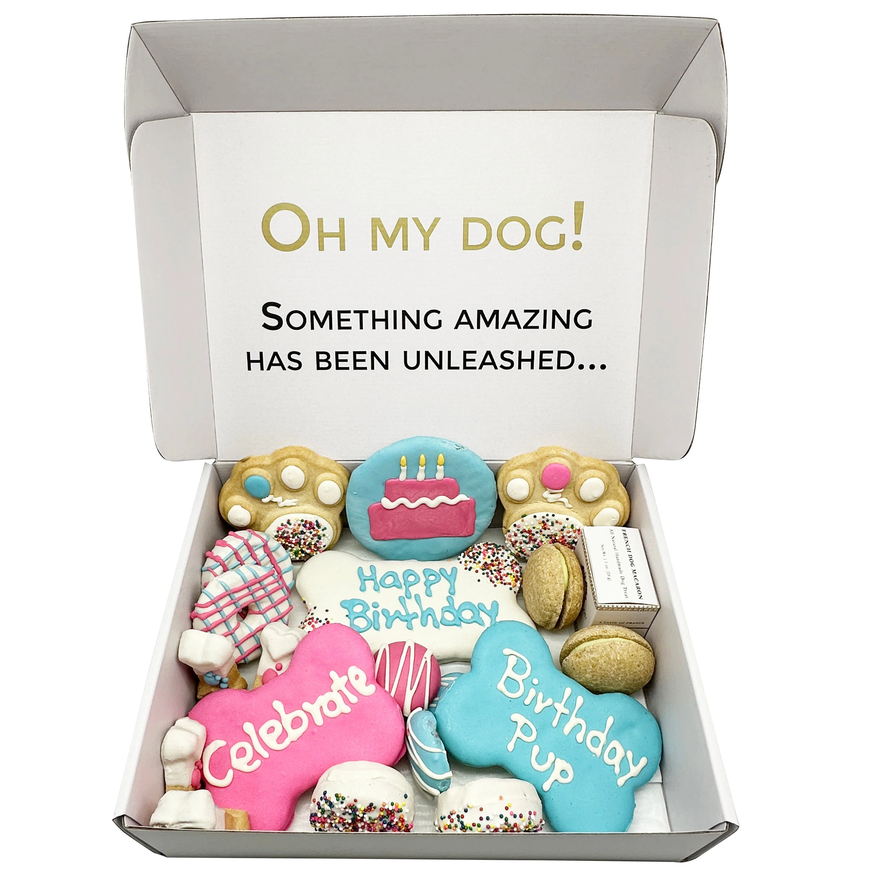 Happy Birthday Dog Treats Gift Box - Image 3