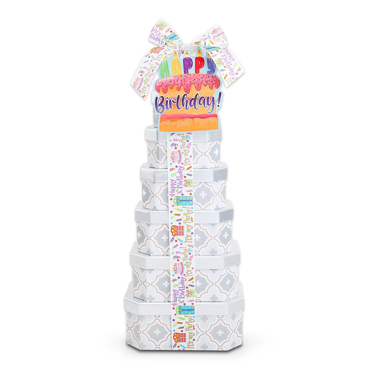 Happy Birthday Gift Tower of Treats - Image 3