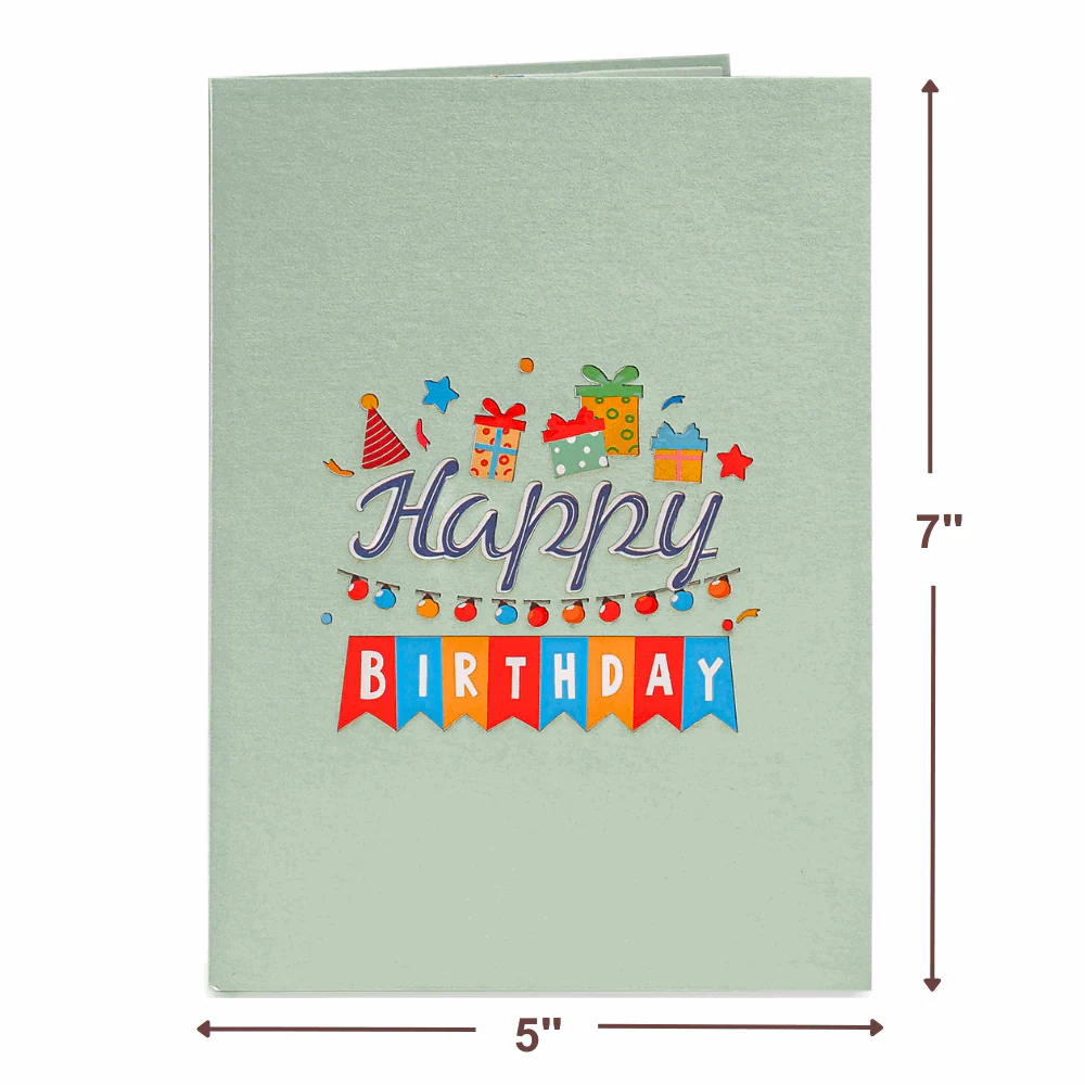 Happy Birthday Ice Cream Truck Pop Up Card - Image 3