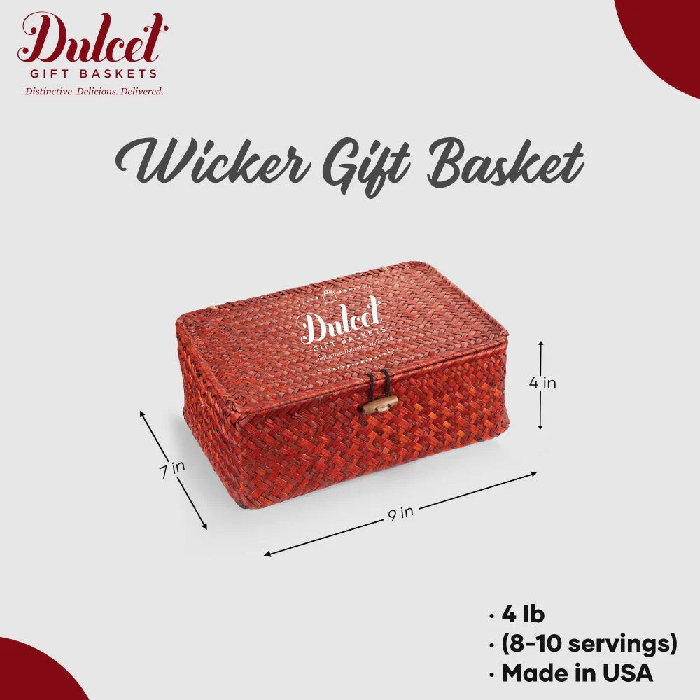 Happy Birthday Wicker Gift Basket - Image 5