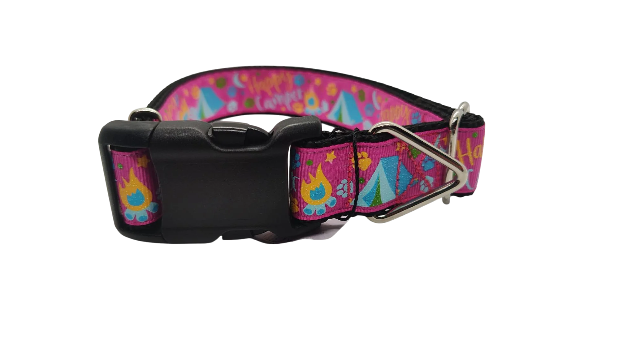 Happy Camper Nylon Dog Collar - Image 2
