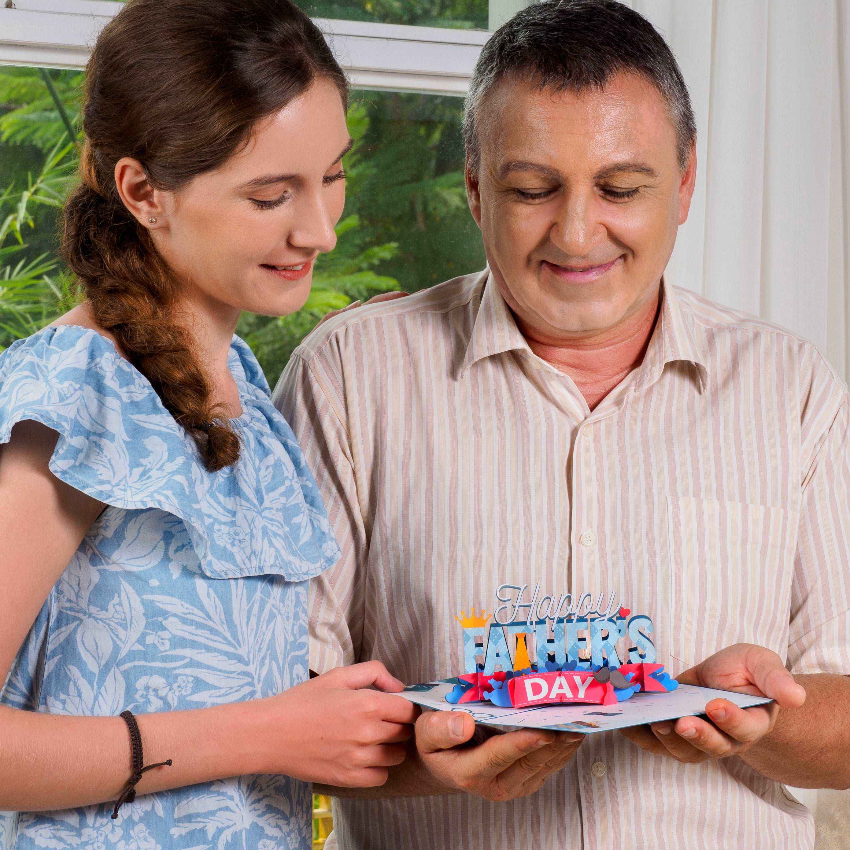 Happy Fathers Day Pop Up Card - Image 2