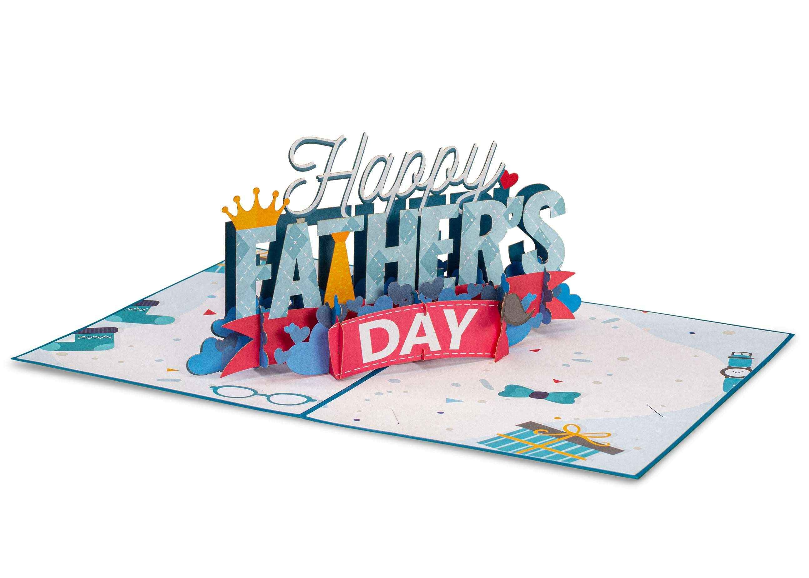 Happy Fathers Day Pop Up Card - Image 7