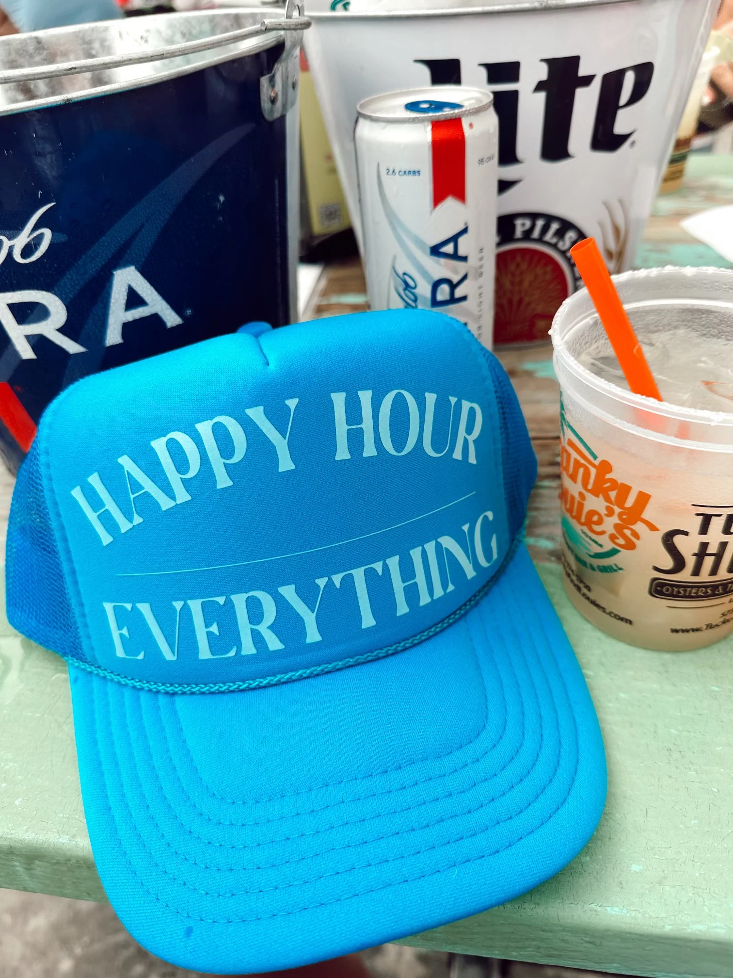 Happy Hour / Everything Trucker Hat - Image 10