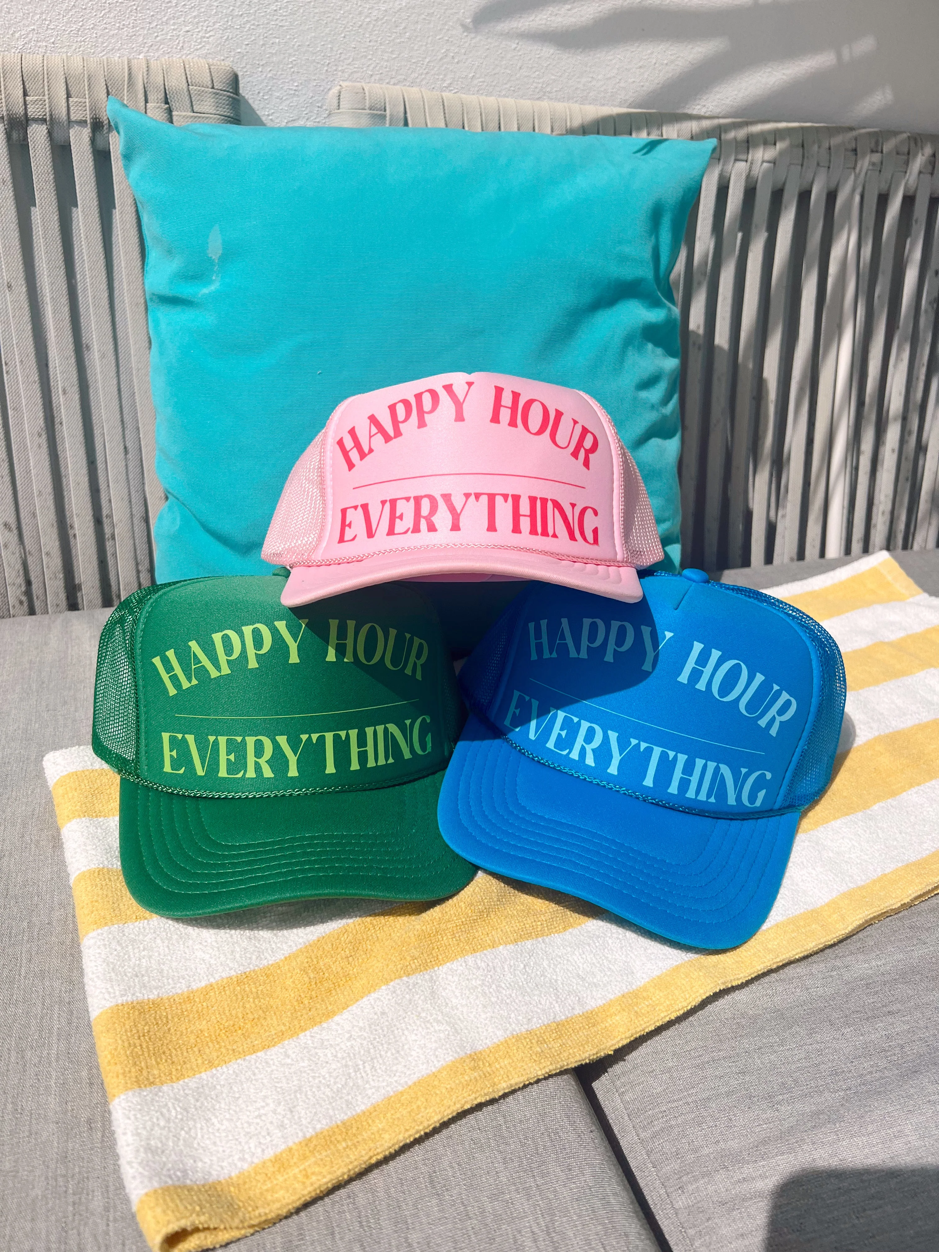 Happy Hour / Everything Trucker Hat - Image 3