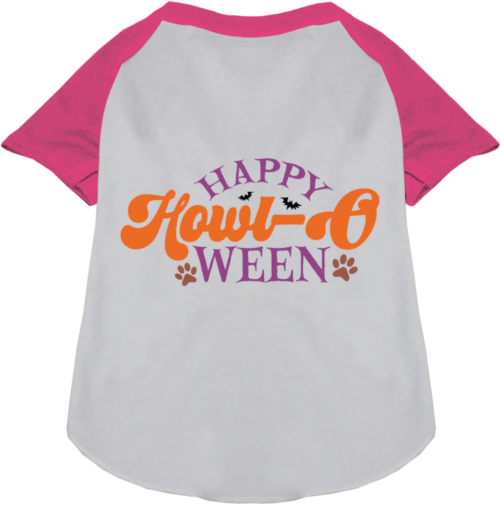 Happy Howl-Oween Pet Raglan Shirt - Image 5