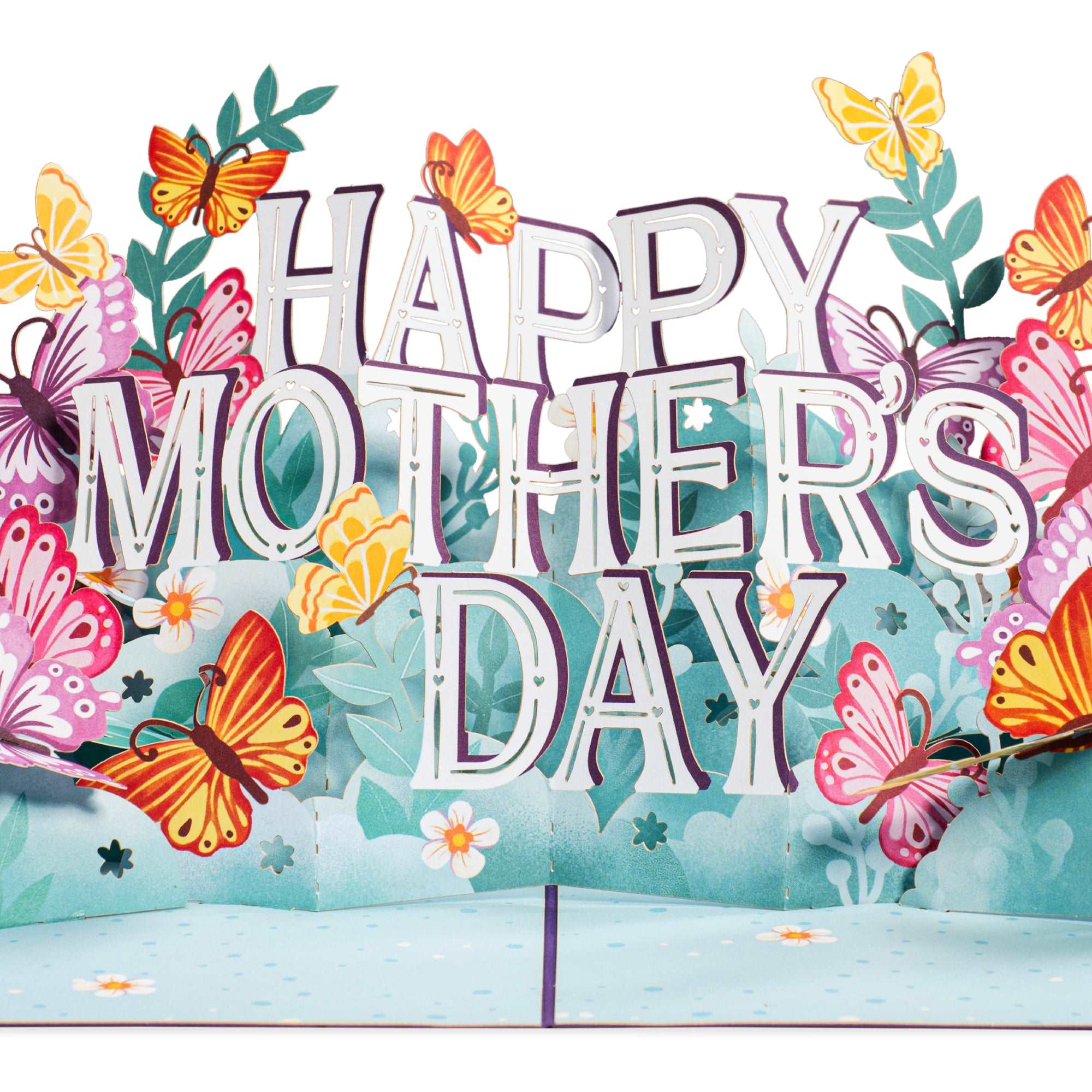 Happy Mothers Day Pop Up Card - 5" x 7" - Image 3