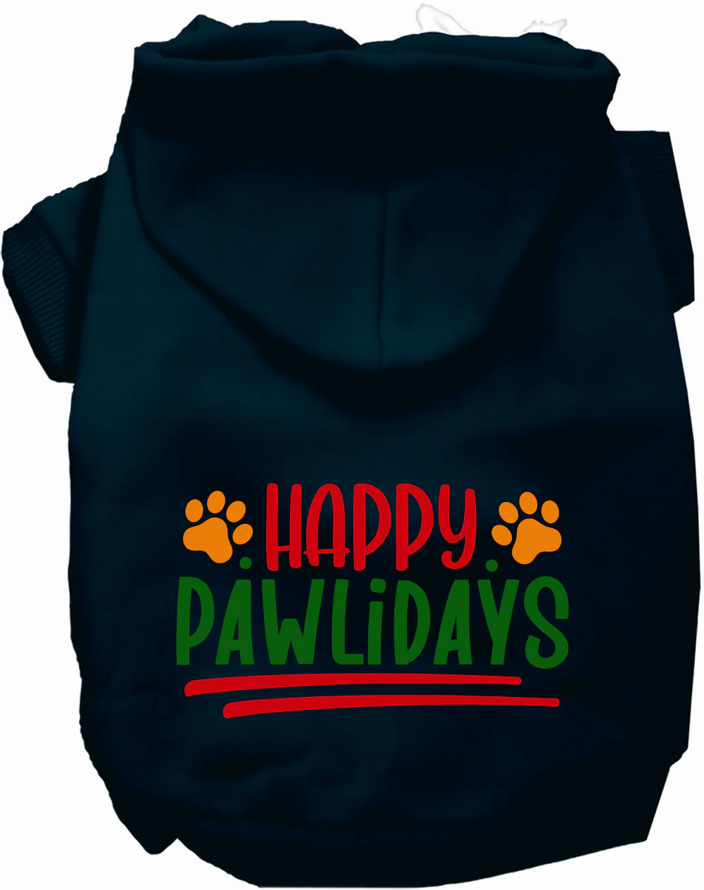 Happy Pawlidays Holiday Pet Hoodie - Image 10