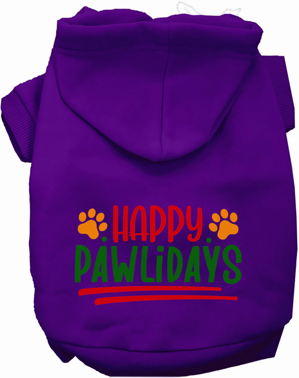 Happy Pawlidays Holiday Pet Hoodie - Image 11