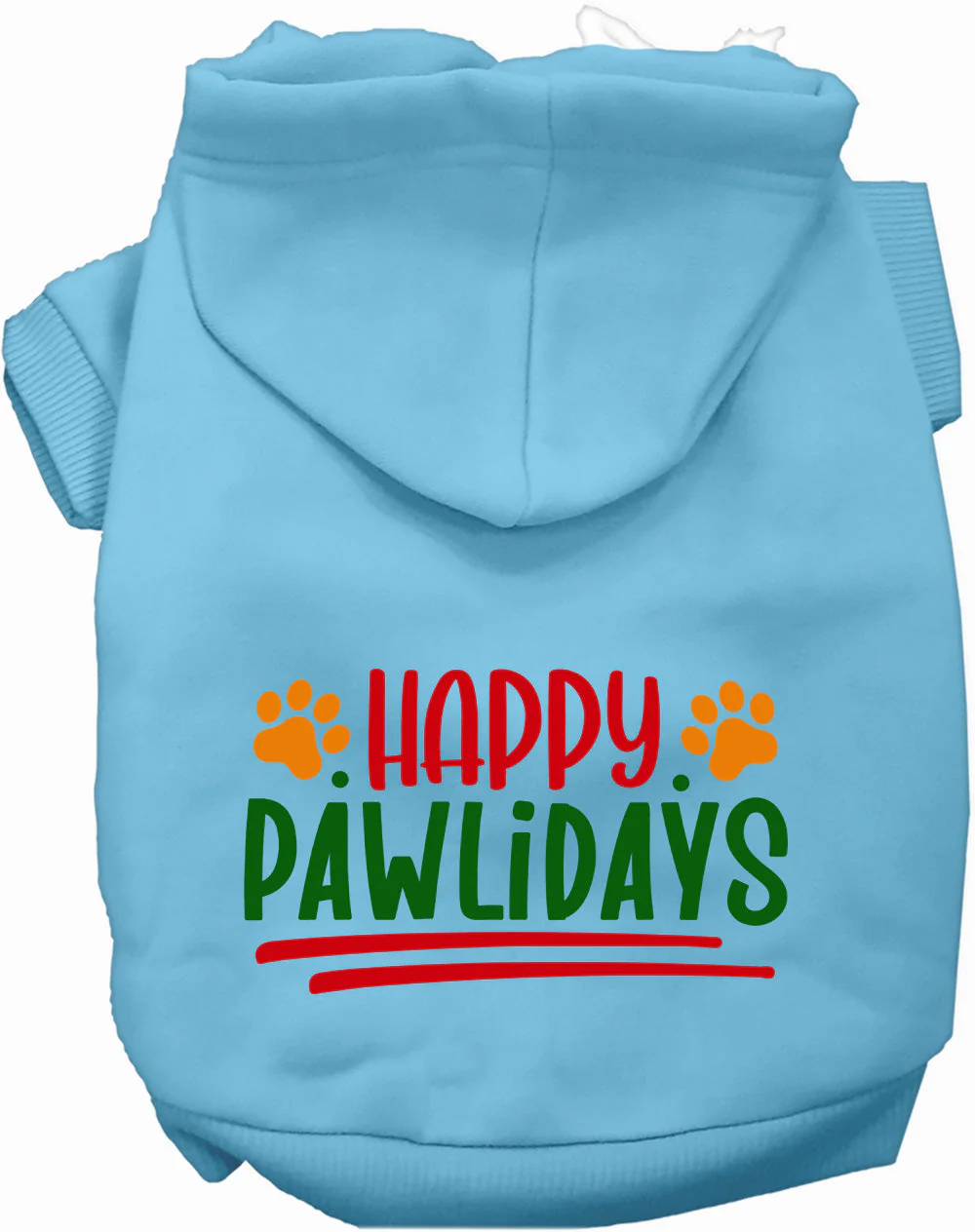 Happy Pawlidays Holiday Pet Hoodie - Image 3