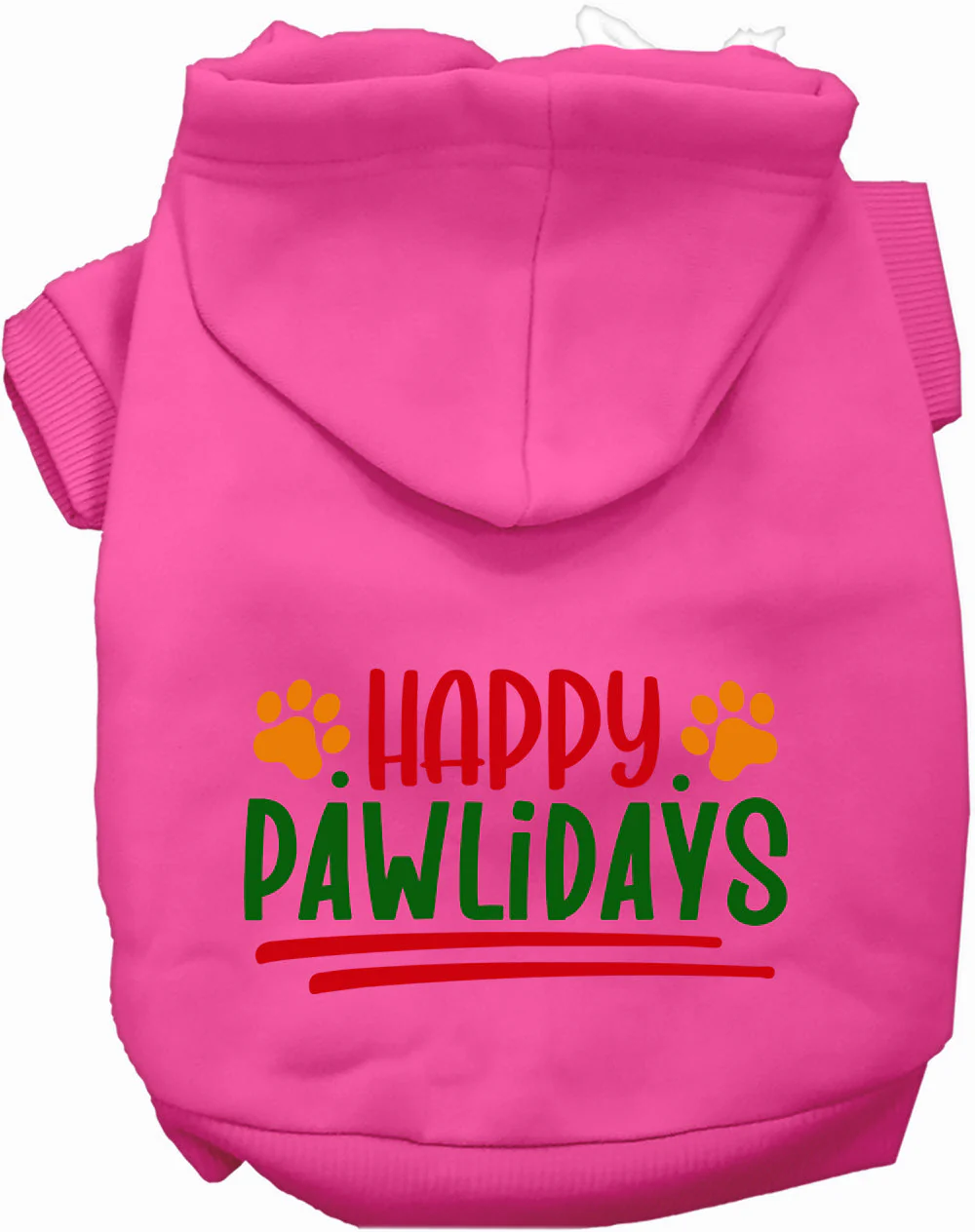 Happy Pawlidays Holiday Pet Hoodie - Image 5