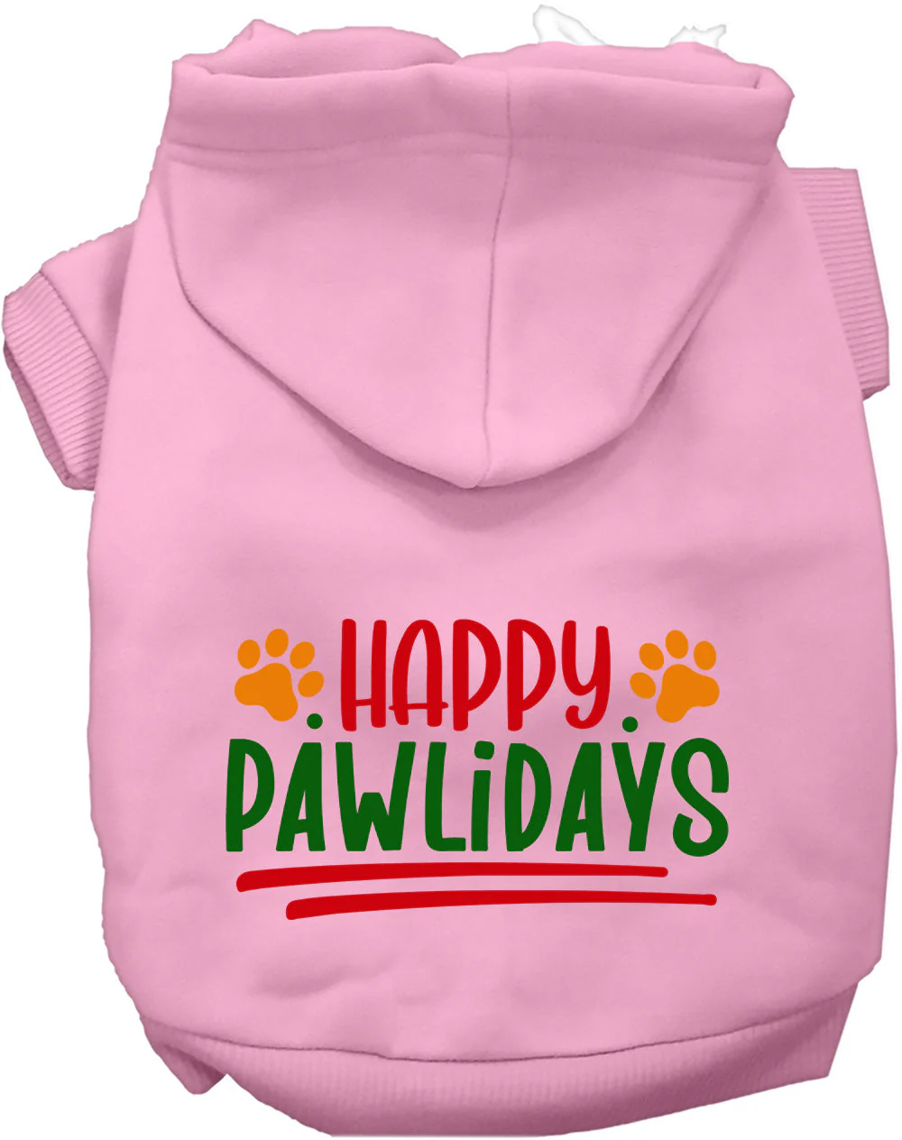 Happy Pawlidays Holiday Pet Hoodie - Image 8