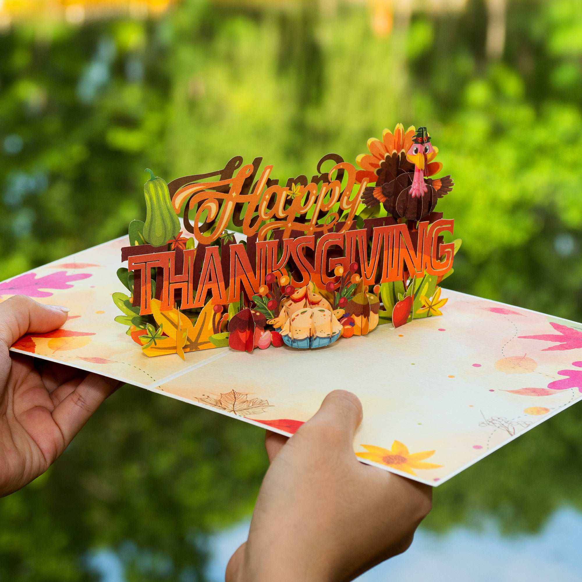 Happy Thanksgiving Frndly Pop Up Card - Image 2