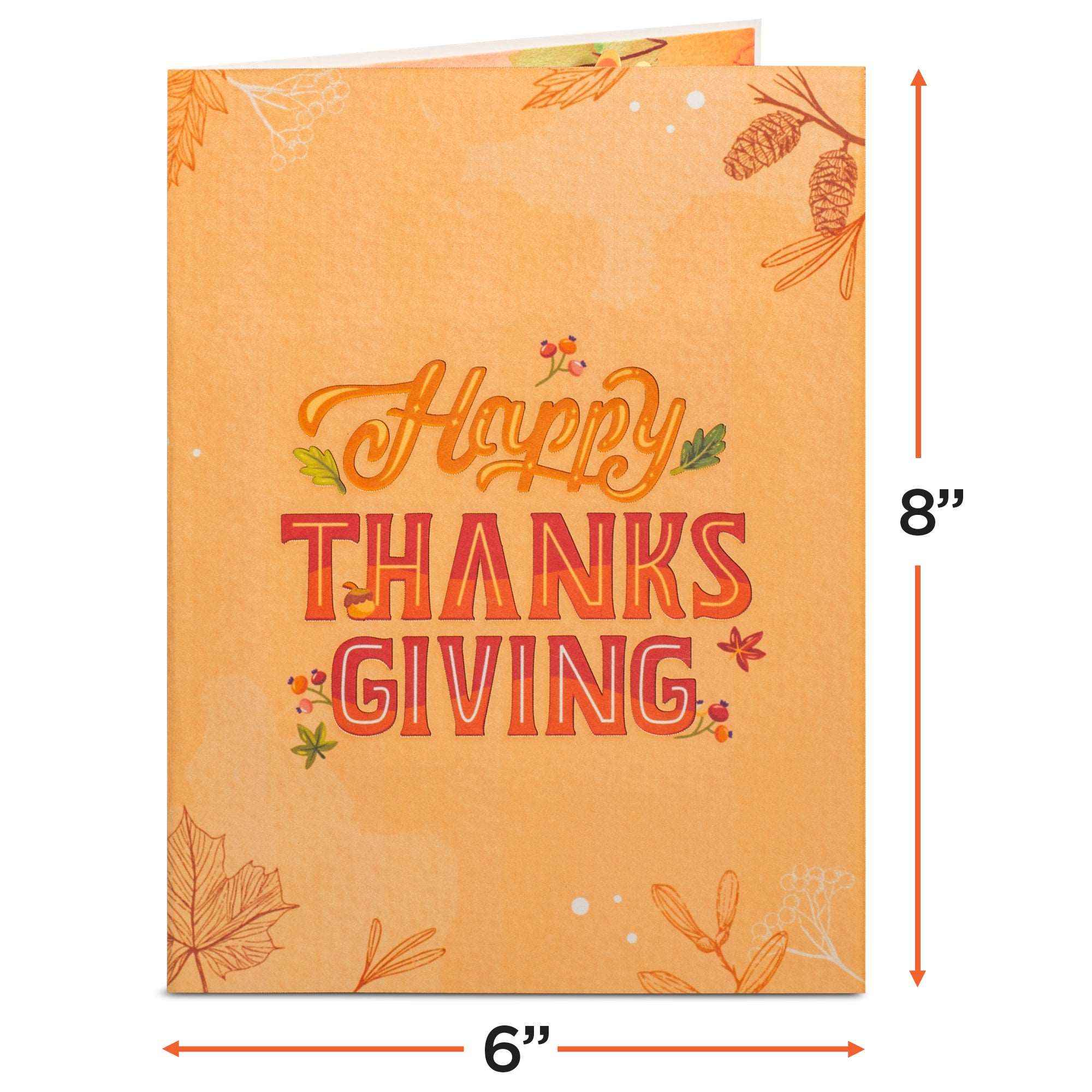 Happy Thanksgiving Frndly Pop Up Card - Image 4