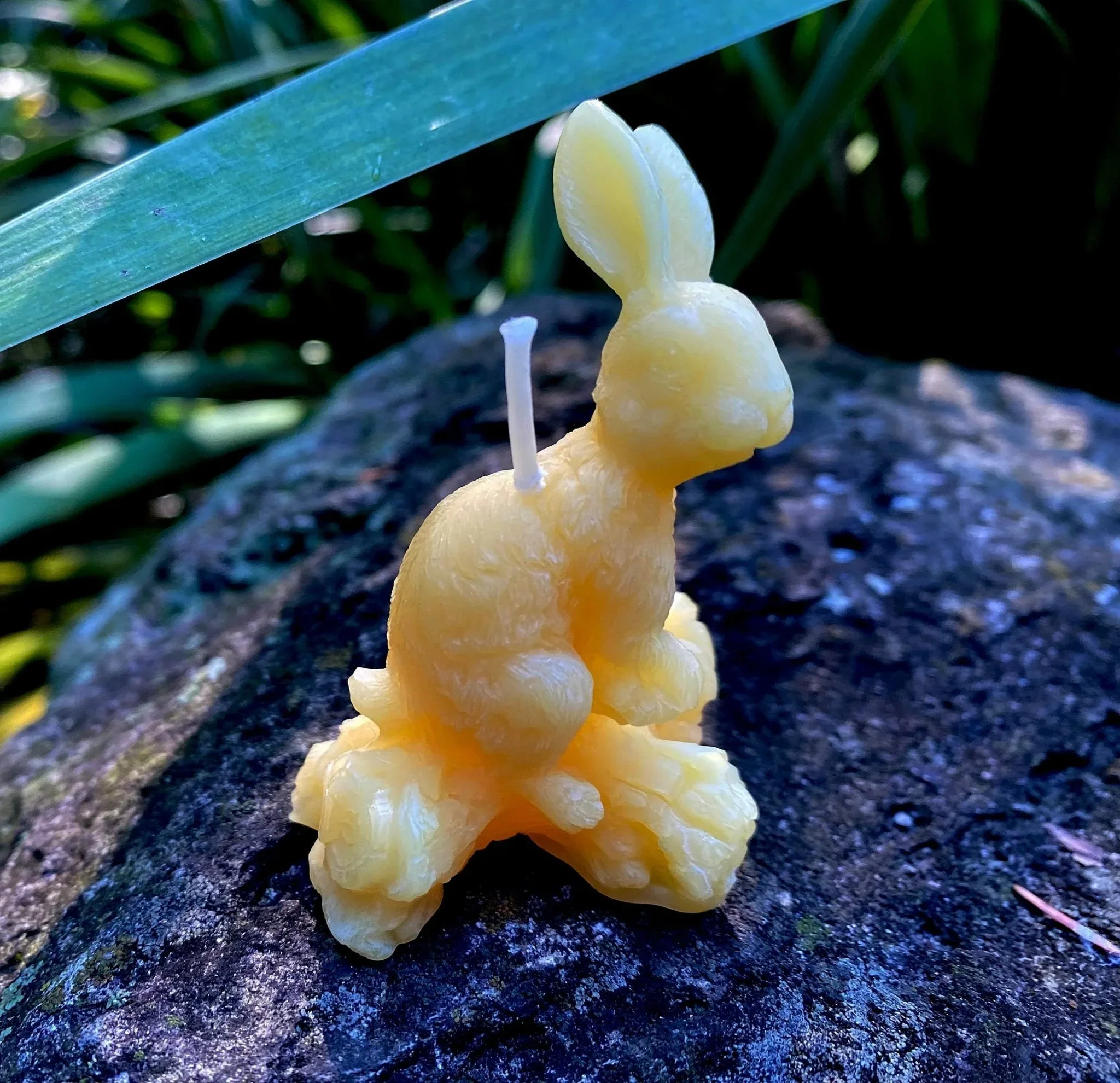 Hare Beeswax Candle - Image 2