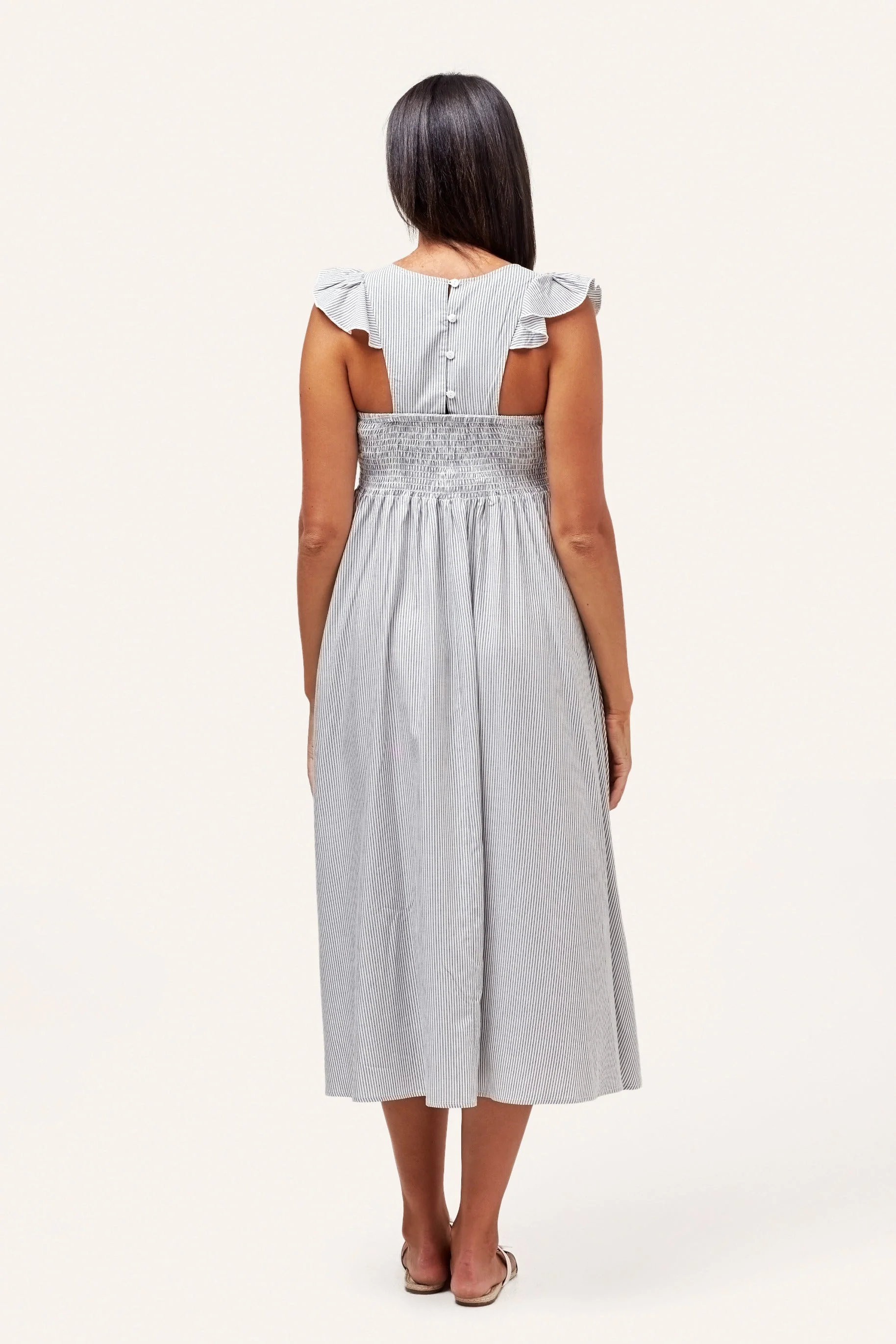 Harper Smocked During + After Dress - Image 5