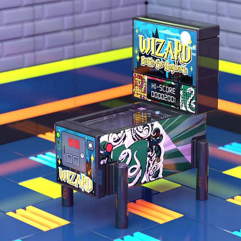 Harry Potter Pinball Arcade Machine Building Set made using LEGO parts - Image 2