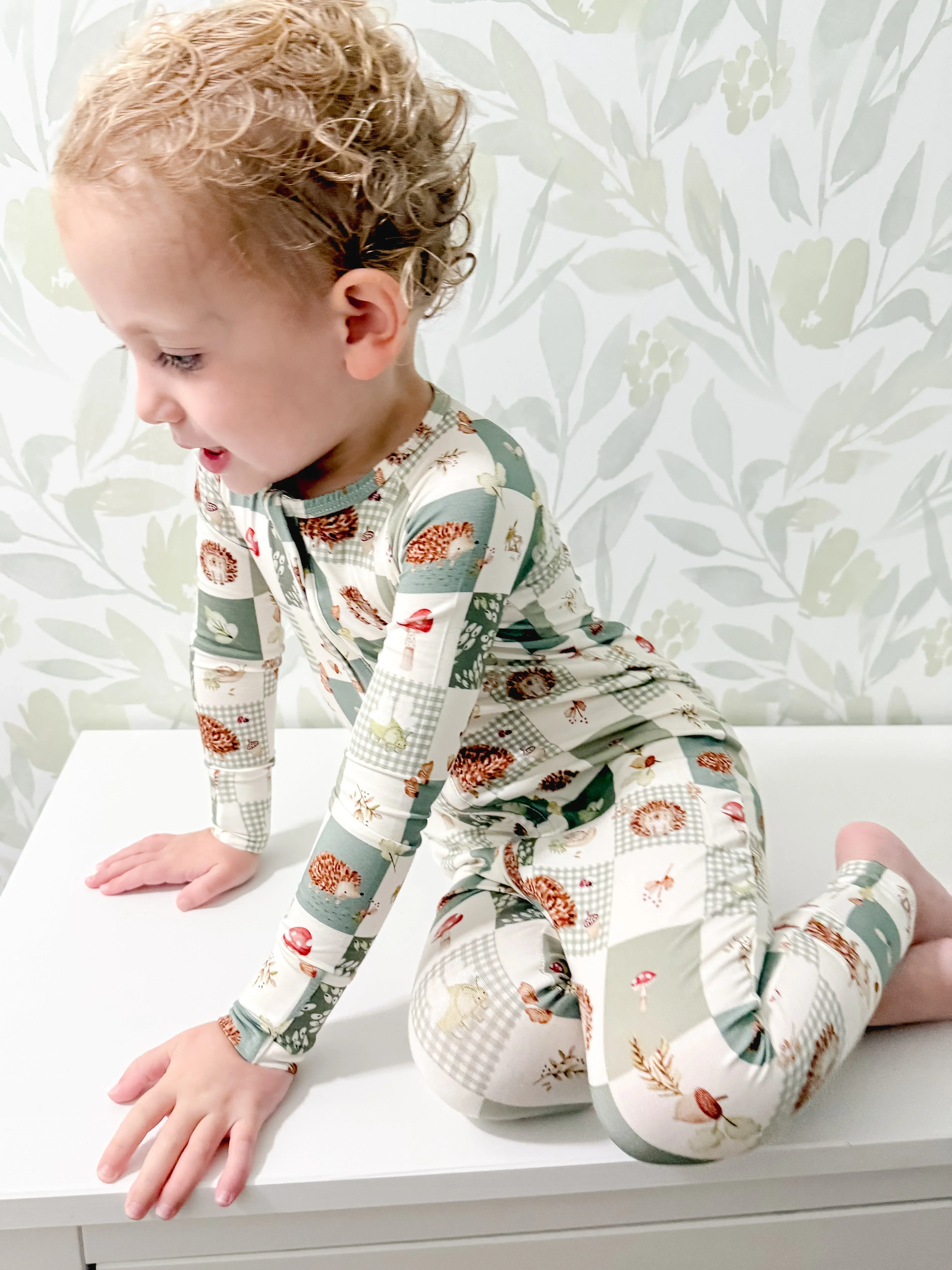 Harvest Hedgehogs Bamboo Zippy Pajamas - Image 10