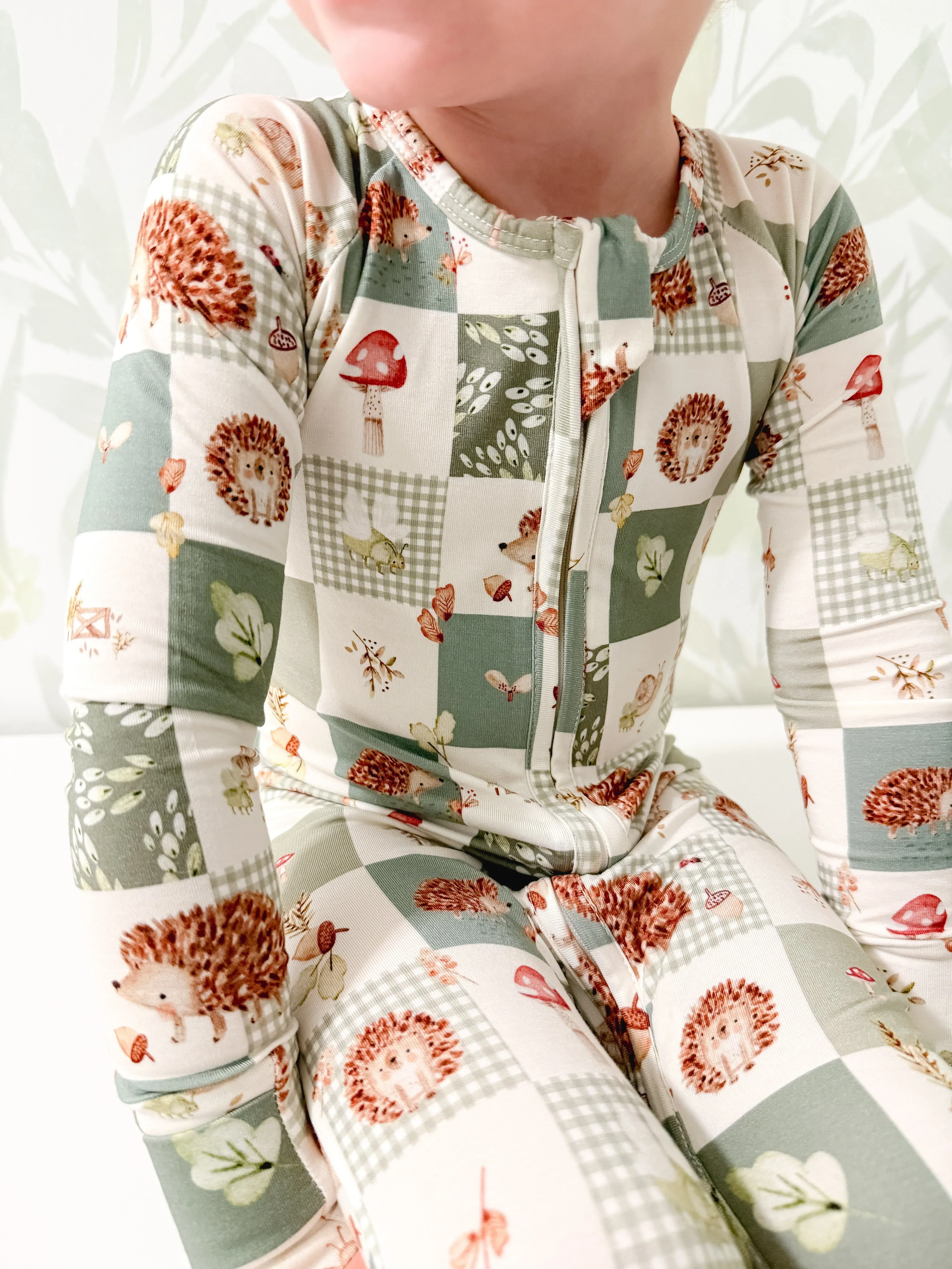 Harvest Hedgehogs Bamboo Zippy Pajamas - Image 11