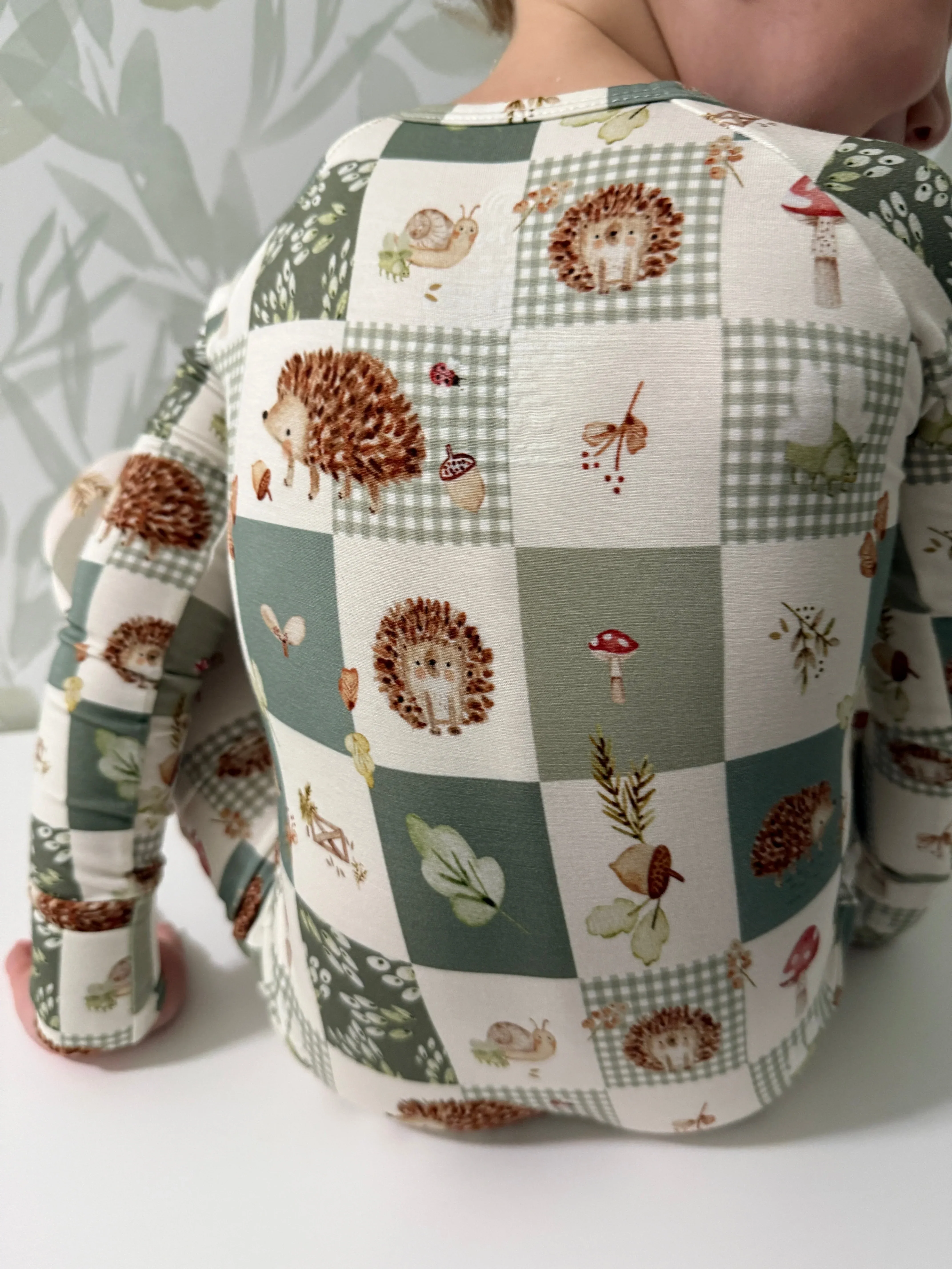 Harvest Hedgehogs Bamboo Zippy Pajamas - Image 6