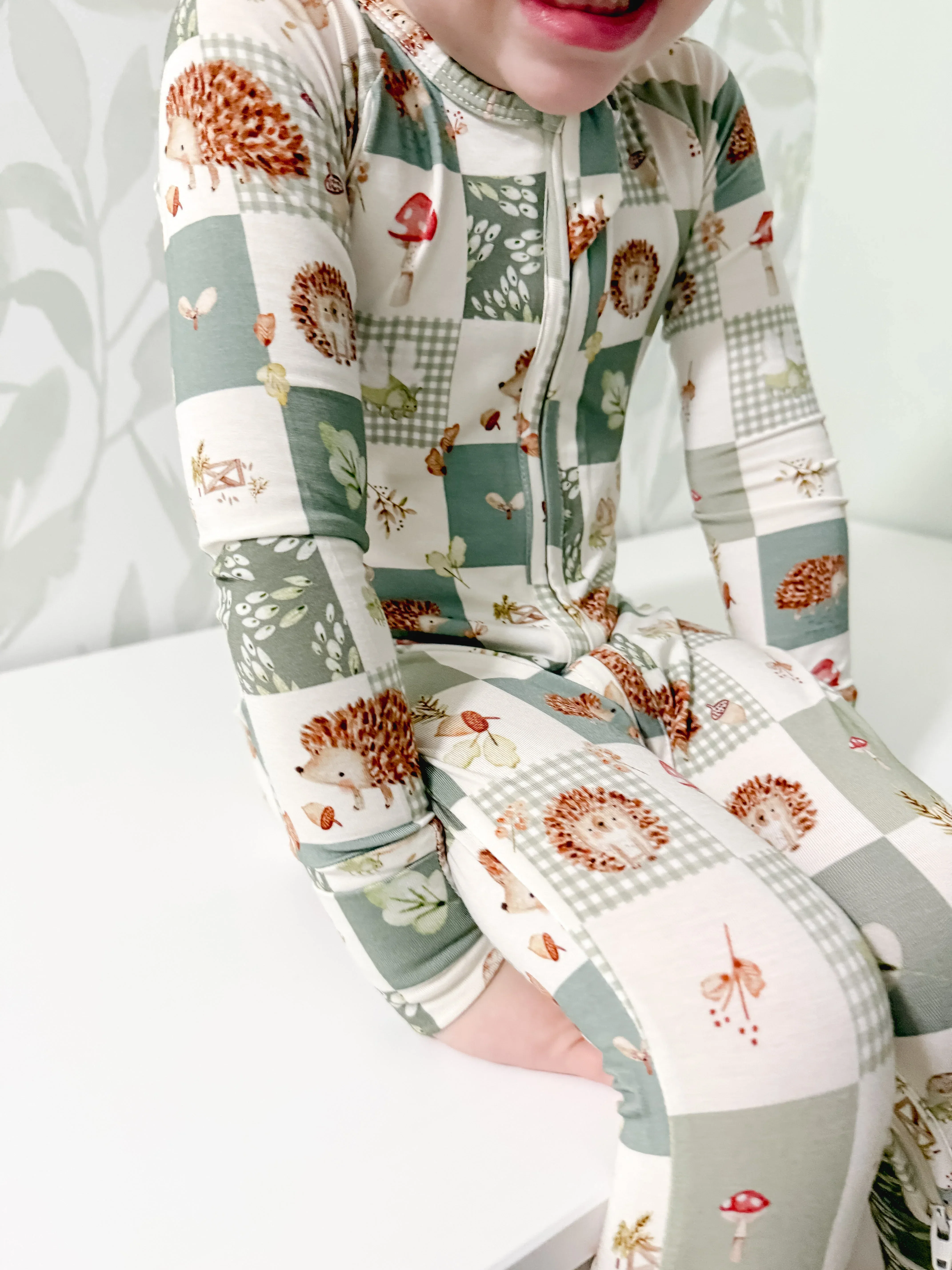 Harvest Hedgehogs Bamboo Zippy Pajamas - Image 9