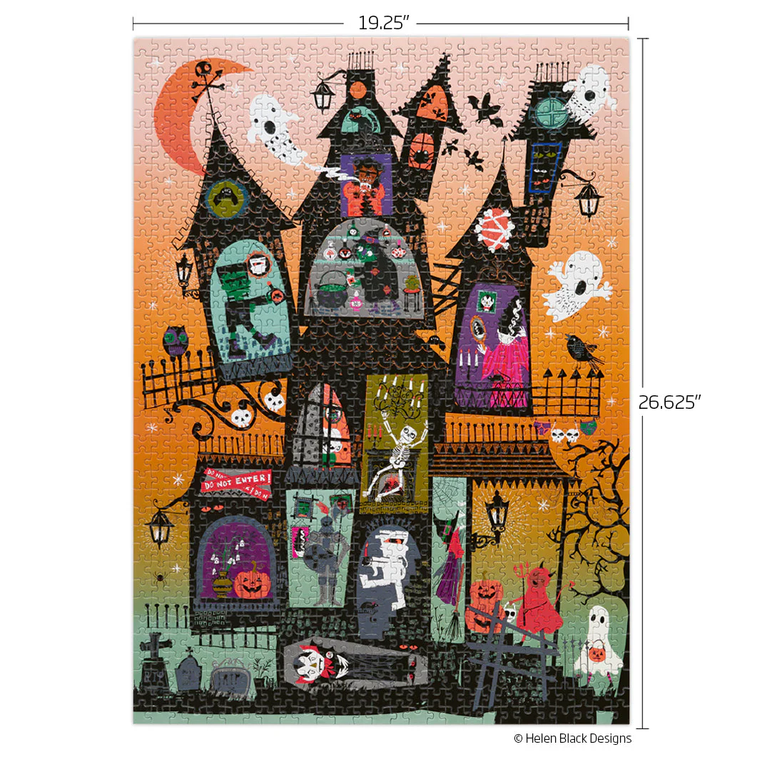 Haunted House 1000 Piece Puzzle - Image 8