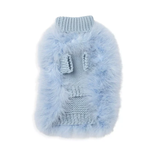 Haute Couture Feathered Luxury Pet Sweater - Image 13