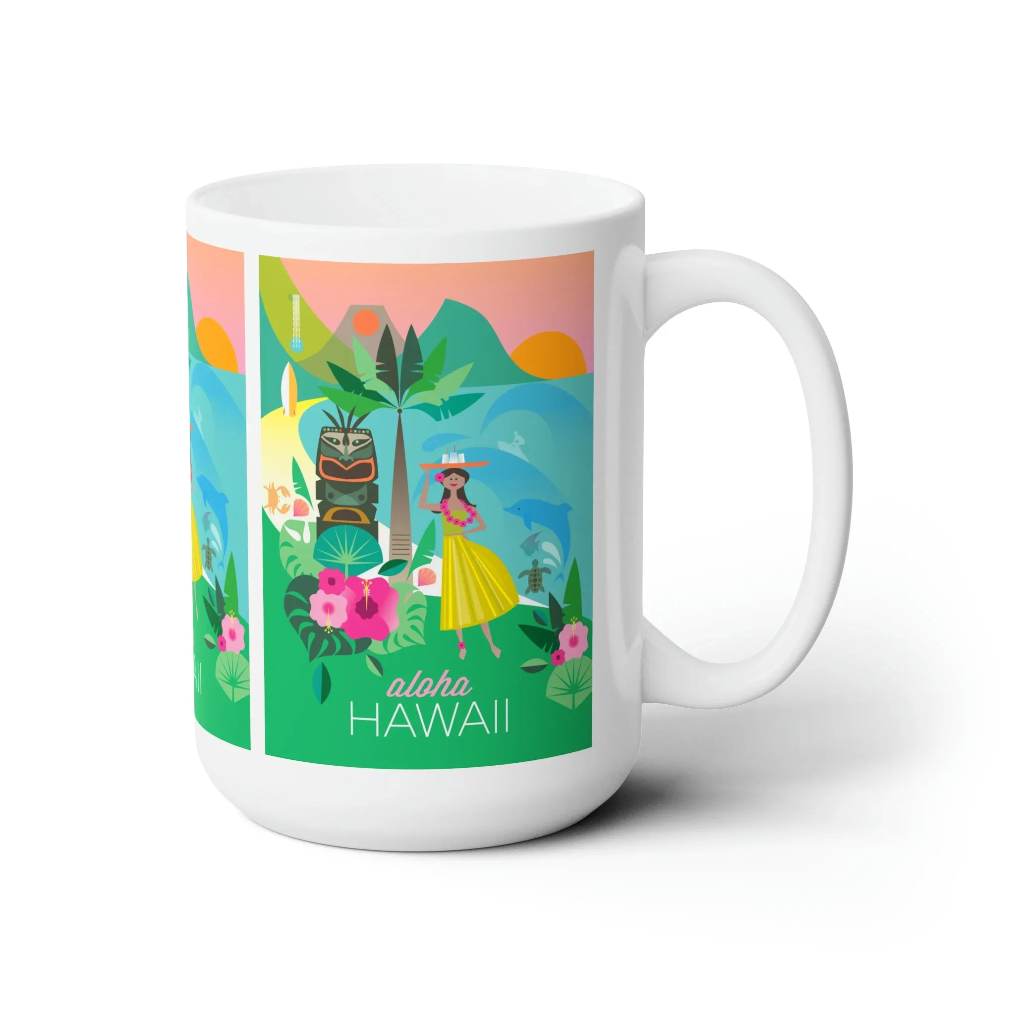 Hawaii Ceramic Mug 11oz or 15oz - Image 3